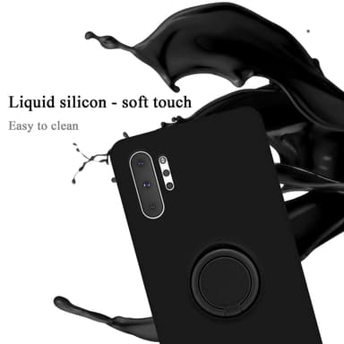 Skal Samsung Galaxy NOTE 10 PLUS Fodral Case (Svart)