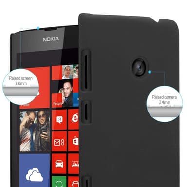 Nokia Lumia 520 / 521 Skal Fodral Case (Svart)