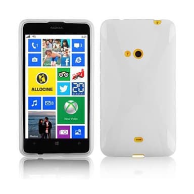 Nokia Lumia 625 Skal Fodral Case (Transparent)