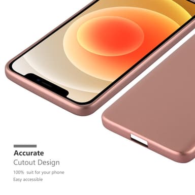Skal iPhone 12 MINI Fodral Case (Rosa)