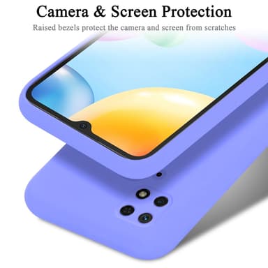 Xiaomi RedMi 10C / POCO C40 Skal Fodral Case (Lila)