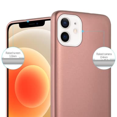 Skal iPhone 12 MINI Fodral Case (Rosa)