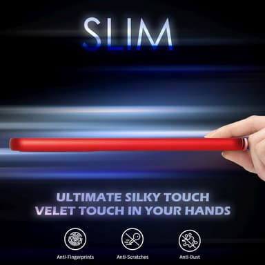 Samsung Galaxy S22 PLUS Skal Fodral Case (Röd)