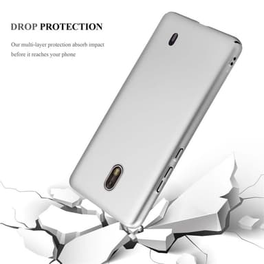 Nokia 1 2018 Skal Fodral Case (Silver)