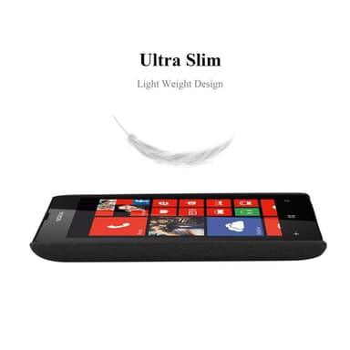 Nokia Lumia 520 / 521 Skal Fodral Case (Svart)