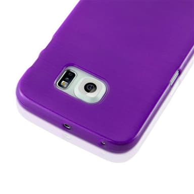 Samsung Galaxy S6 EDGE Skal Fodral Case (Lila)