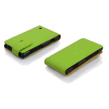 Nokia Lumia 630 / 635 Flipfodral Skal (Grön)