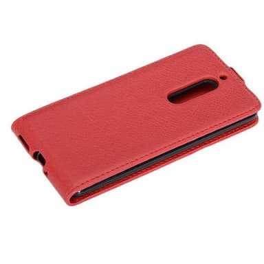 Nokia 5 2017 Flipfodral Skal (Röd)