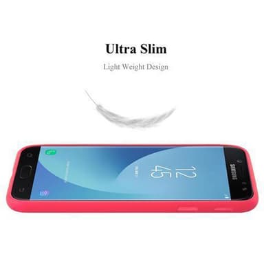 Skal Samsung Galaxy J7 2017 Fodral Case (Röd)