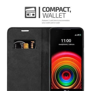 LG X POWER Skal Fodral Case (Brun)