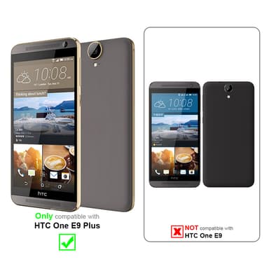 HTC ONE E9 PLUS Skal Fodral Case (Transparent)