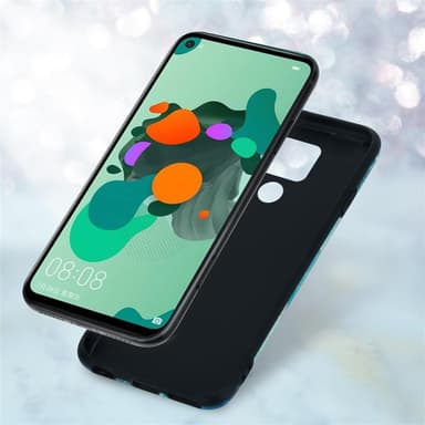 Huawei MATE 30 LITE Plånboksfodral Skal (Blå)