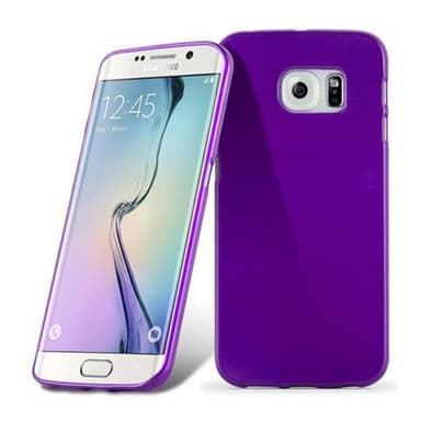 Samsung Galaxy S6 EDGE Skal Fodral Case (Lila)