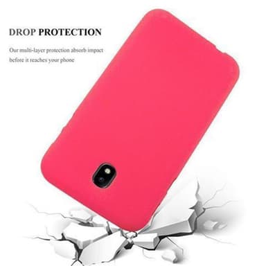 Skal Samsung Galaxy J7 2017 Fodral Case (Röd)