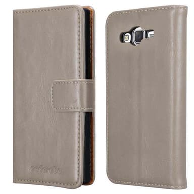 Samsung Galaxy J7 2015 Plånboksfodral Skal (Brun)