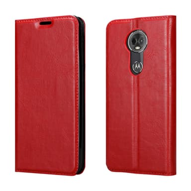 Motorola MOTO E5 PLUS Skal Fodral Case (Röd)