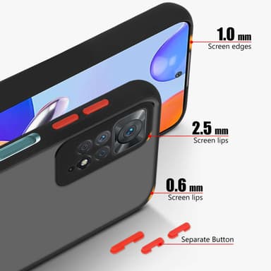 Xiaomi RedMi NOTE 11 PRO+ Skal Fodral Case (Svart)