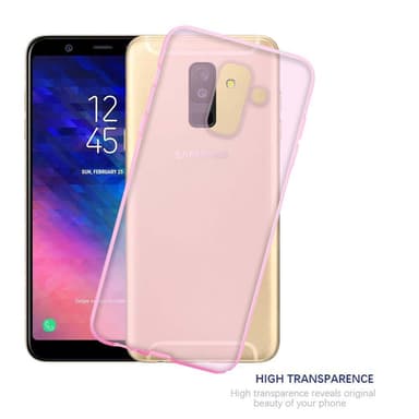 Samsung Galaxy A6 PLUS 2018 Skal Fodral Case (Rosa)