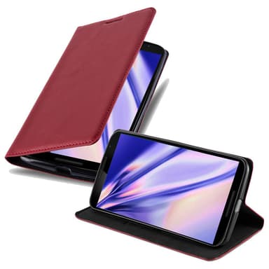 Motorola Google NEXUS 6 Skal Fodral Case (Röd)