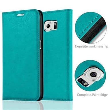 Samsung Galaxy S6 Skal Fodral Case (Turkos)