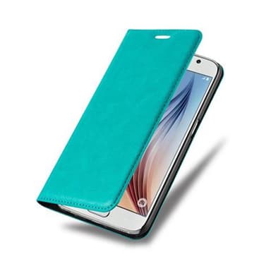 Samsung Galaxy S6 Skal Fodral Case (Turkos)