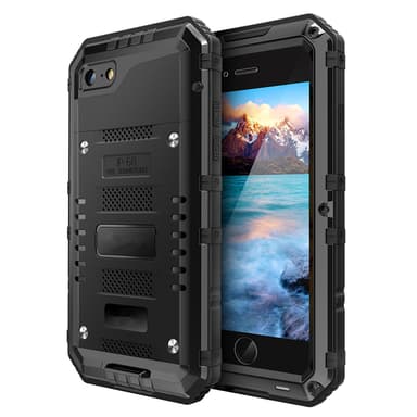 iPhone 8 Skal Fodral Case (Svart)