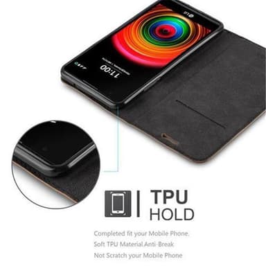 LG X POWER Skal Fodral Case (Brun)