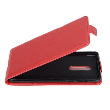 Nokia 5 2017 Flipfodral Skal (Röd)