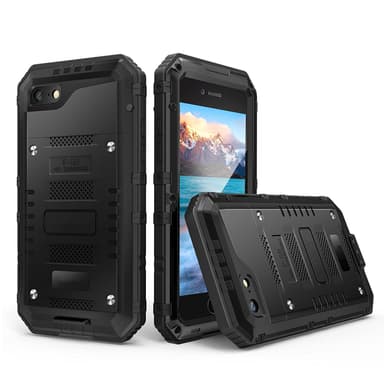 iPhone 8 Skal Fodral Case (Svart)