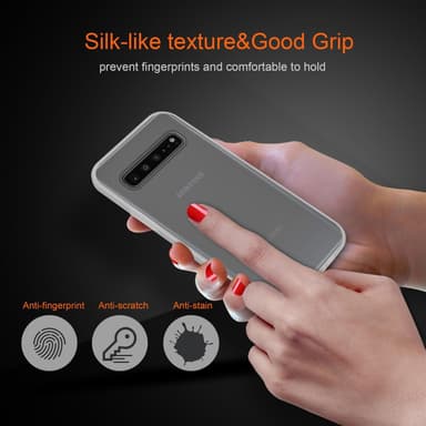 Samsung Galaxy S10 4G Skal Fodral Case (Transparent)