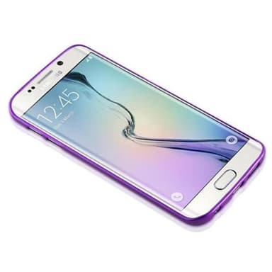 Samsung Galaxy S6 EDGE Skal Fodral Case (Lila)