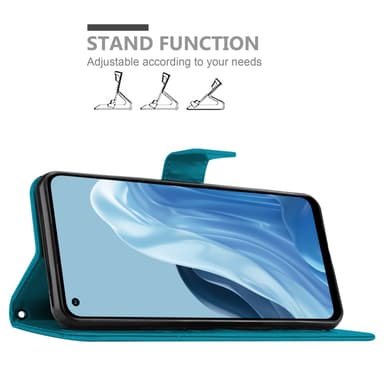 Realme 7 5G Plånboksfodral Skal (Blå)