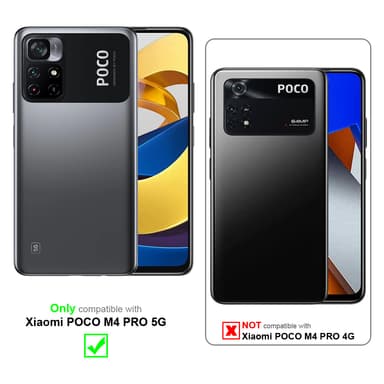 Xiaomi POCO M4 PRO 5G Skal Fodral Case (Grön)