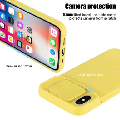 iPhone XR Skal Fodral Case (Gul)