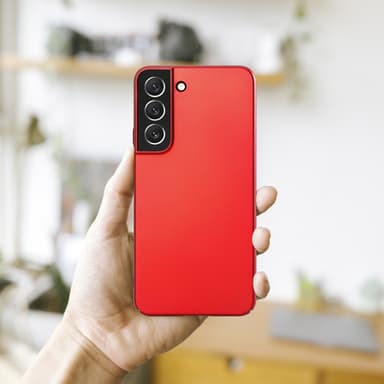 Samsung Galaxy S22 PLUS Skal Fodral Case (Röd)