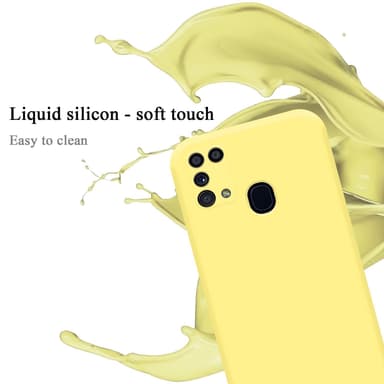 Samsung Galaxy M31 Skal Fodral Case (Gul)