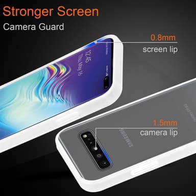 Samsung Galaxy S10 4G Skal Fodral Case (Transparent)