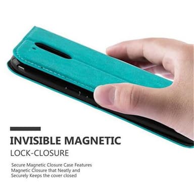 Motorola MOTO G4 / G4 PLUS Skal Fodral Case (Turkos)