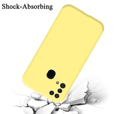 Samsung Galaxy M31 Skal Fodral Case (Gul)