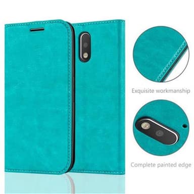 Motorola MOTO G4 / G4 PLUS Skal Fodral Case (Turkos)
