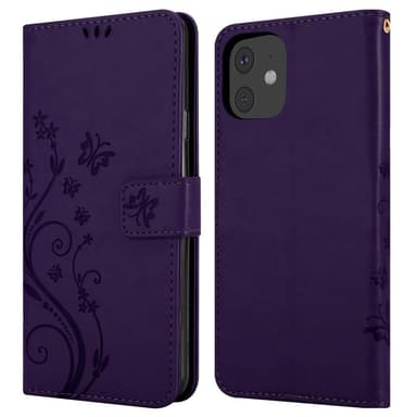iPhone 11 Plånboksfodral Skal (Lila)