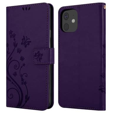 iPhone 11 Plånboksfodral Skal (Lila)