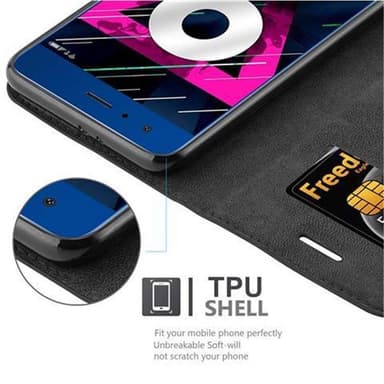 Honor 9 Skal Fodral Case (Svart)