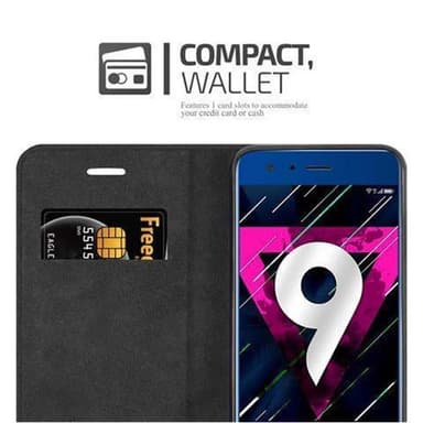 Honor 9 Skal Fodral Case (Svart)