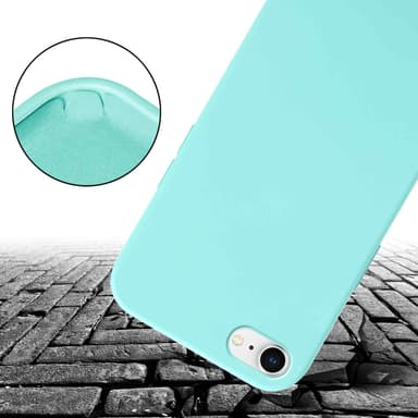 iPhone 7 / 7S / 8 / SE 2020 Skal Fodral Kedja (Turkos)