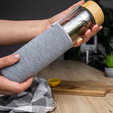 Termoflaska 450 ml Teflaska med infusionsfilter