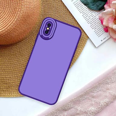 iPhone XS MAX Skal Fodral Case (Lila)