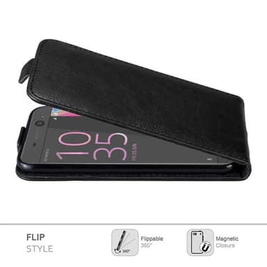Sony Xperia XA ULTRA Flipfodral Skal (Svart)