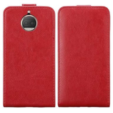 Motorola MOTO G5S PLUS Flipfodral Skal (Röd)