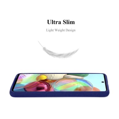 Skal Samsung Galaxy A71 4G Fodral Case (Blå)